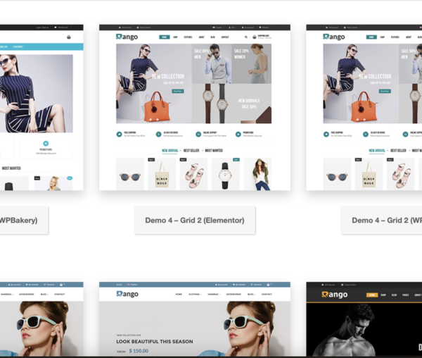 Clothing Online Store WordPress Website Ready-Made